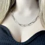 Серебряное колье SilverBreeze без камней (2104544) 450-500
