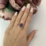 Серебряное кольцо SilverBreeze с александритом 5.24ct (2106074) 18