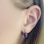 Серебряные серьги SilverBreeze с александритом 6.525ct (2106081)