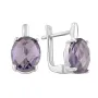 Серебряные серьги SilverBreeze с александритом 6.525ct (2106081)