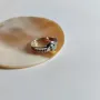 Серебряное кольцо SilverBreeze с натуральным изумрудом 0.1ct (2106258) 17