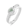 Серебряное кольцо SilverBreeze с натуральным изумрудом 0.1ct (2106258) 17
