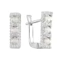 Серебряные серьги SilverBreeze с опалом 0.272ct (2106883)