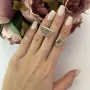 Серебряные серьги SilverBreeze с натуральным перламутром (2108054)