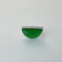 Серебряное кольцо SilverBreeze с кошачьим глазом (2108085) 17