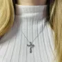 Серебряное колье SilverBreeze без камней (2109280) 450-500