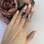 Серебряные серьги SilverBreeze с натуральным гранатом 11.767ct (2110149)