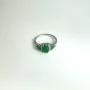 Серебряное кольцо SilverBreeze с натуральным изумрудом 1.592ct (2111122) 18