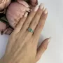 Серебряное кольцо SilverBreeze с натуральным изумрудом 1.592ct (2111122) 18