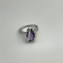 Серебряное кольцо SilverBreeze с натуральным аметистом (2111191) 17