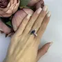 Серебряное кольцо SilverBreeze с фианитами (2111313) 16.5