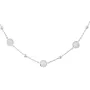 Серебряное колье SilverBreeze без камней (2115519) 400-450