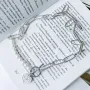 Серебряное колье SilverBreeze с искусственным жемчугом (2115670) 500