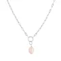 Серебряное колье SilverBreeze с натуральным жемчугом барочным (2115687) 460-510