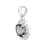 Серебряная подвеска SilverBreeze с мистик топазом 2.05ct (2117032)