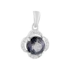 Серебряная подвеска SilverBreeze с мистик топазом 2.05ct (2117032)