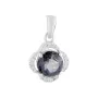 Серебряная подвеска SilverBreeze с мистик топазом 2.05ct (2117032)