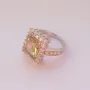 Серебряное кольцо SilverBreeze с цитрином nano 4.18ct (2117353) 16