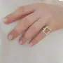 Серебряное кольцо SilverBreeze с цитрином nano 4.18ct (2117353) 16