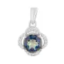 Серебряная подвеска SilverBreeze с мистик топазом 2.18ct (2118541)
