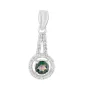 Серебряная подвеска SilverBreeze с мистик топазом 1.26ct (2118763)