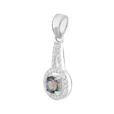 Серебряная подвеска SilverBreeze с мистик топазом 1.26ct (2118763) Серебряная подвеска SilverBreeze с мистик топазом 1.26ct (2118763)