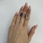 Серебряные серьги SilverBreeze с александритом 15.075ct (2119937)
