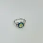 Серебряное кольцо SilverBreeze с мистик топазом 3ct (2121954) 17.5