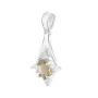 Серебряная подвеска SilverBreeze с цитрином nano 0.87ct (2122944)