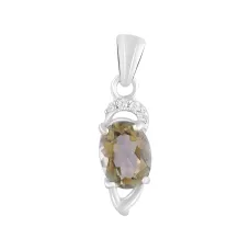 Серебряная подвеска SilverBreeze с мистик топазом 1.2ct (2122999) Серебряная подвеска SilverBreeze с мистик топазом 1.2ct (2122999)