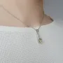 Серебряная подвеска SilverBreeze с мистик топазом 1.8ct (2123002)