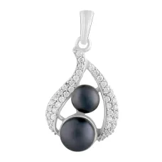 Серебряная подвеска SilverBreeze с жемчугом 3.788ct (2123569)