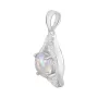 Серебряная подвеска SilverBreeze с мистик топазом 2.05ct (2124047)