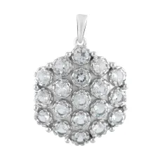 Серебряная подвеска SilverBreeze с топазом 6.02ct (2124481) Серебряная подвеска SilverBreeze с топазом 6.02ct (2124481)