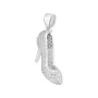 Серебряная подвеска SilverBreeze с фианитами (2125013)