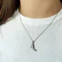 Серебряная подвеска SilverBreeze с фианитами (2125013)