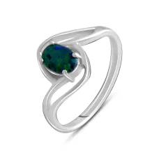 Серебряное кольцо SilverBreeze с опалом 0.271ct (2125426) 17.5 Серебряное кольцо SilverBreeze с опалом 0.271ct (2125426) 17.5