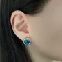 Серебряные серьги SilverBreeze с опалом 2.008ct (2125518)