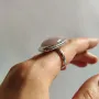 Серебряное кольцо SilverBreeze с кошачьим глазом 15.267ct (2125853) 17
