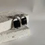 Серебряные серьги SilverBreeze с натуральным ониксом 23.175ct (2125945)