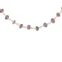 Серебряное колье SilverBreeze с натуральным аметистом 18.469ct (2126249) 450-500