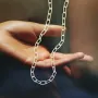 Серебряное колье SilverBreeze без камней (2126348) 450-500