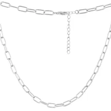 Серебряное колье SilverBreeze без камней (2126348) 450-500