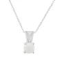 Серебряное колье SilverBreeze с опалом 0.425ct (2126539) 450-500
