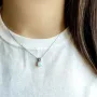 Серебряное колье SilverBreeze с опалом 0.425ct (2126539) 450-500