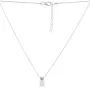 Серебряное колье SilverBreeze с опалом 0.425ct (2126539) 450-500