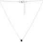 Серебряное колье SilverBreeze с натуральным сапфиром 0.663ct (2126614) 450-500