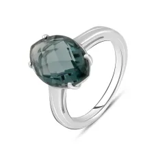 Серебряное кольцо SilverBreeze с топазом Лондон Блю 4.56ct (2127369) 18 Серебряное кольцо SilverBreeze с топазом Лондон Блю 4.56ct (2127369) 18