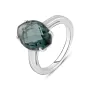 Серебряное кольцо SilverBreeze с топазом Лондон Блю 4.56ct (2127369) 18