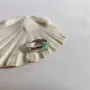 Серебряное кольцо SilverBreeze с натуральным изумрудом 0.973ct (2127604) 17.5
